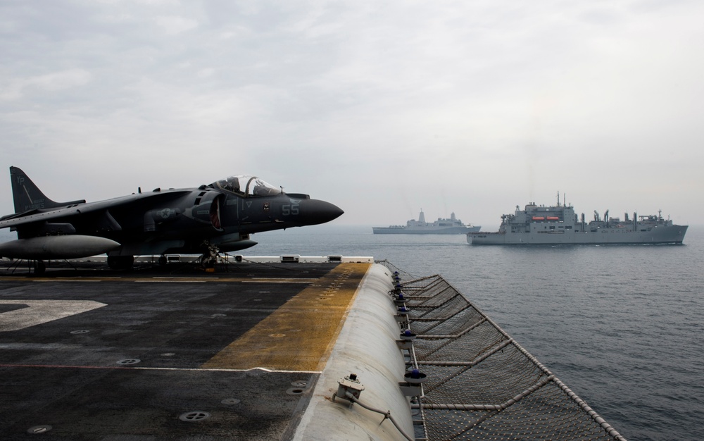 USS MAKIN ISLAND DEPLOYMENT