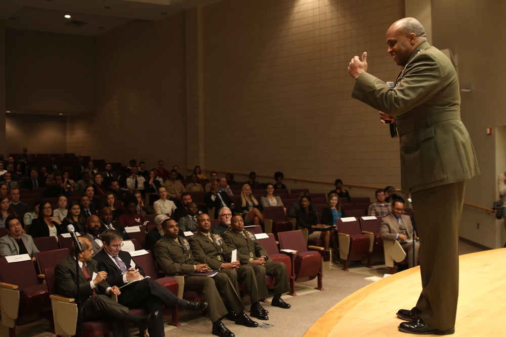 Director of Defense Intelligence Agency visits NCCU