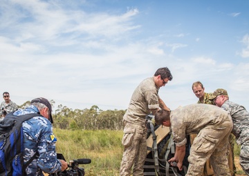 Multi-national forces participate in the first ever AATTC course in Australia