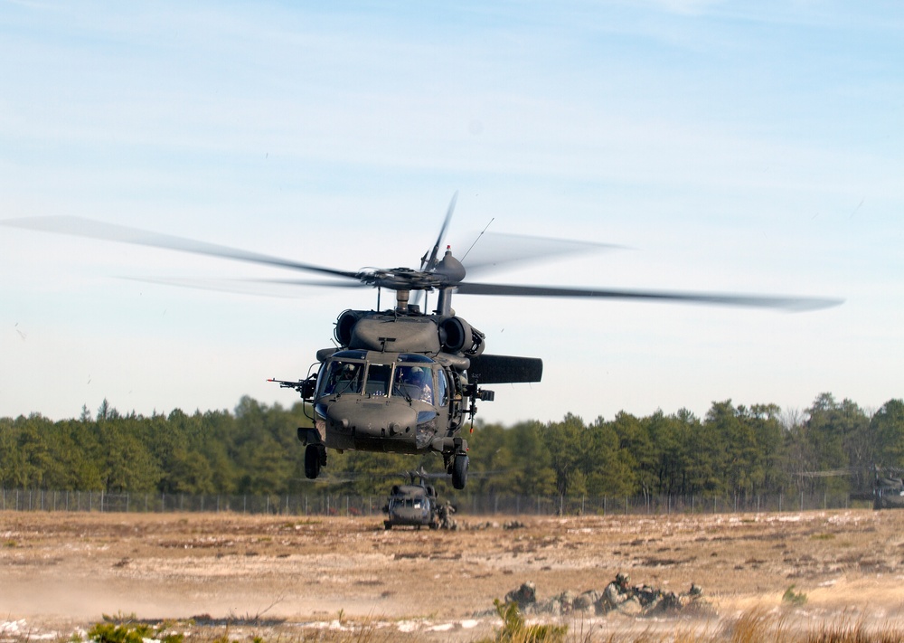 Easy Company conducts airfield seizure