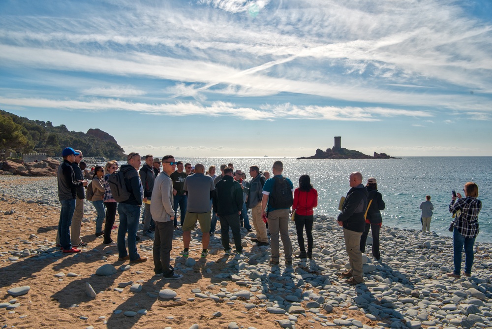 U.S. Army Europe’s Combat Support Hospital takes Staff Ride to Southern France
