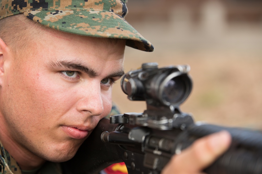 Calera, Ala., native training at Parris Island to become U.S. Marine
