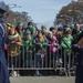 Audience watched U.S. Air Force Honor Guard