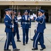 U.S. Air Force Honor Guard First Performance of New Routine