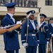 U.S. Air Force Honor Guard First Performance of New Routine