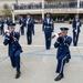 U.S. Air Force Honor Guard First Performance of New Routine