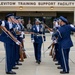 U.S. Air Force Honor Guard First Performance of New Routine