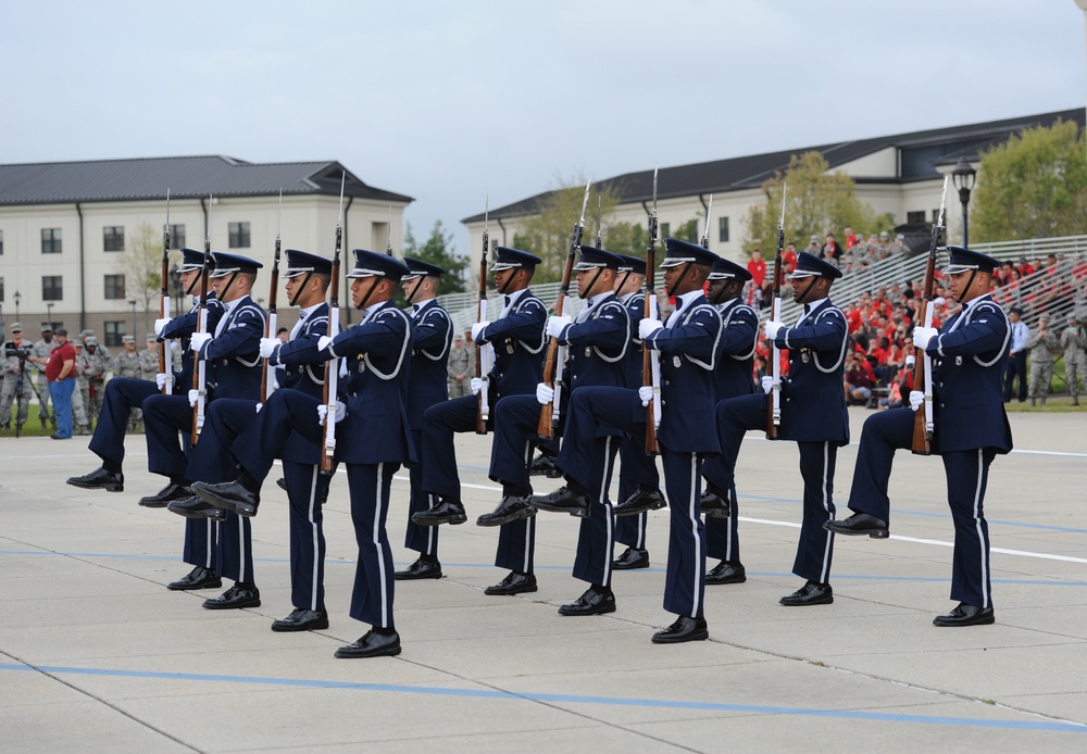 USAF Honor Guard unveils new routine