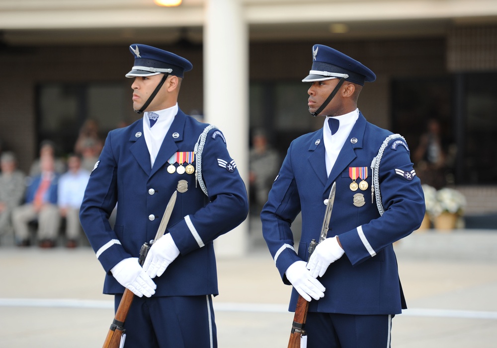 USAF Honor Guard unveils new routine