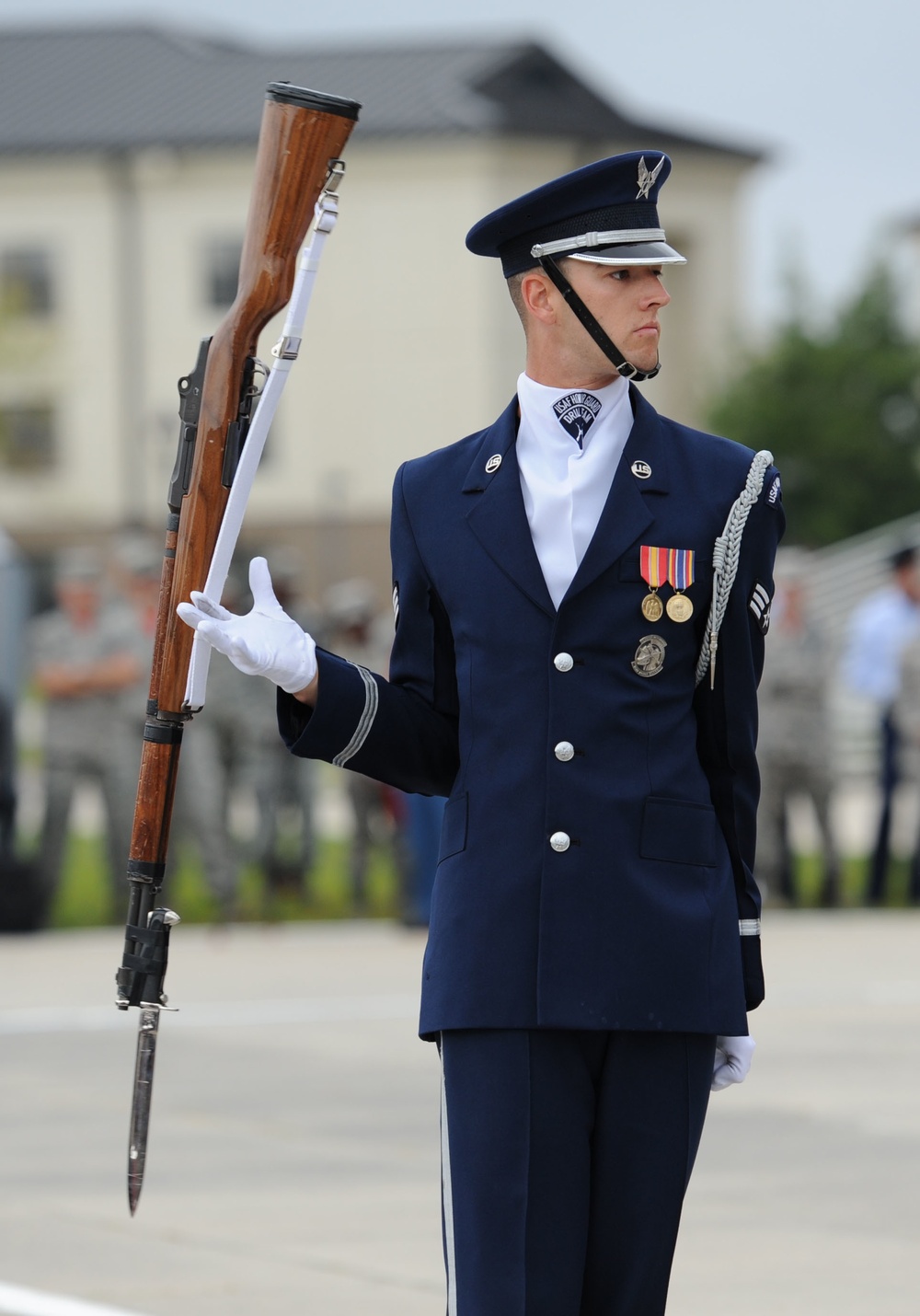 USAF Honor Guard unveils new routine