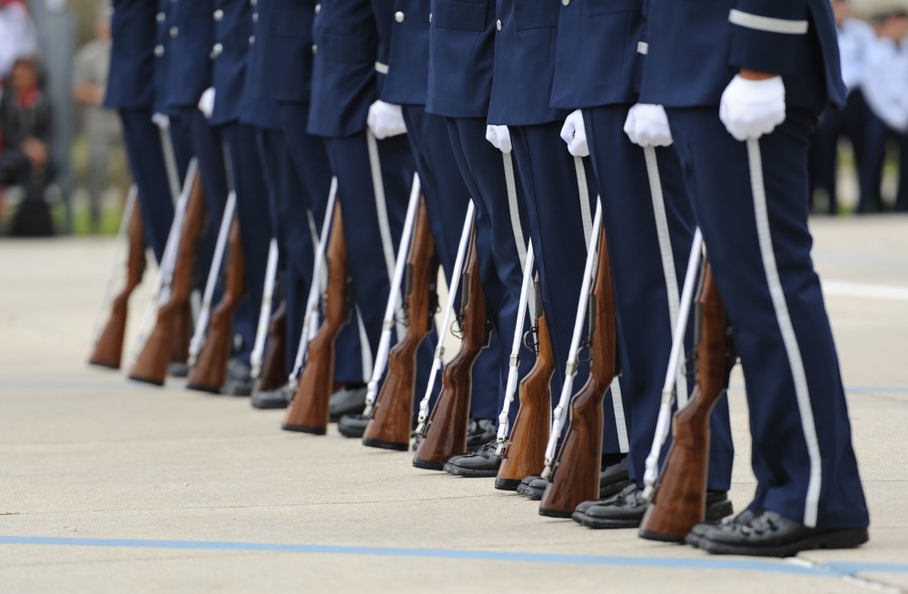 USAF Honor Guard unveils new routine