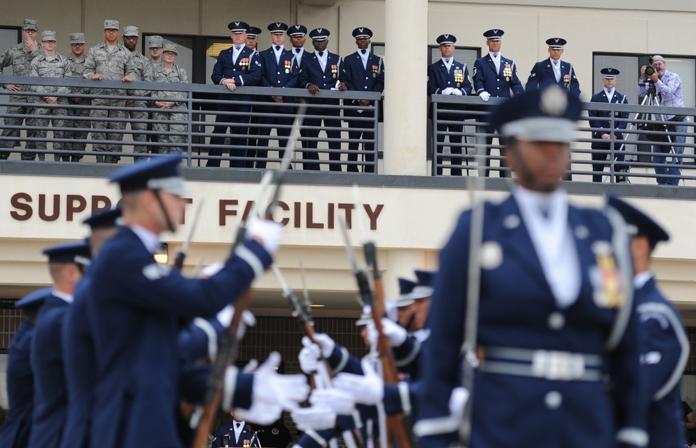 USAF Honor Guard unveils new routine