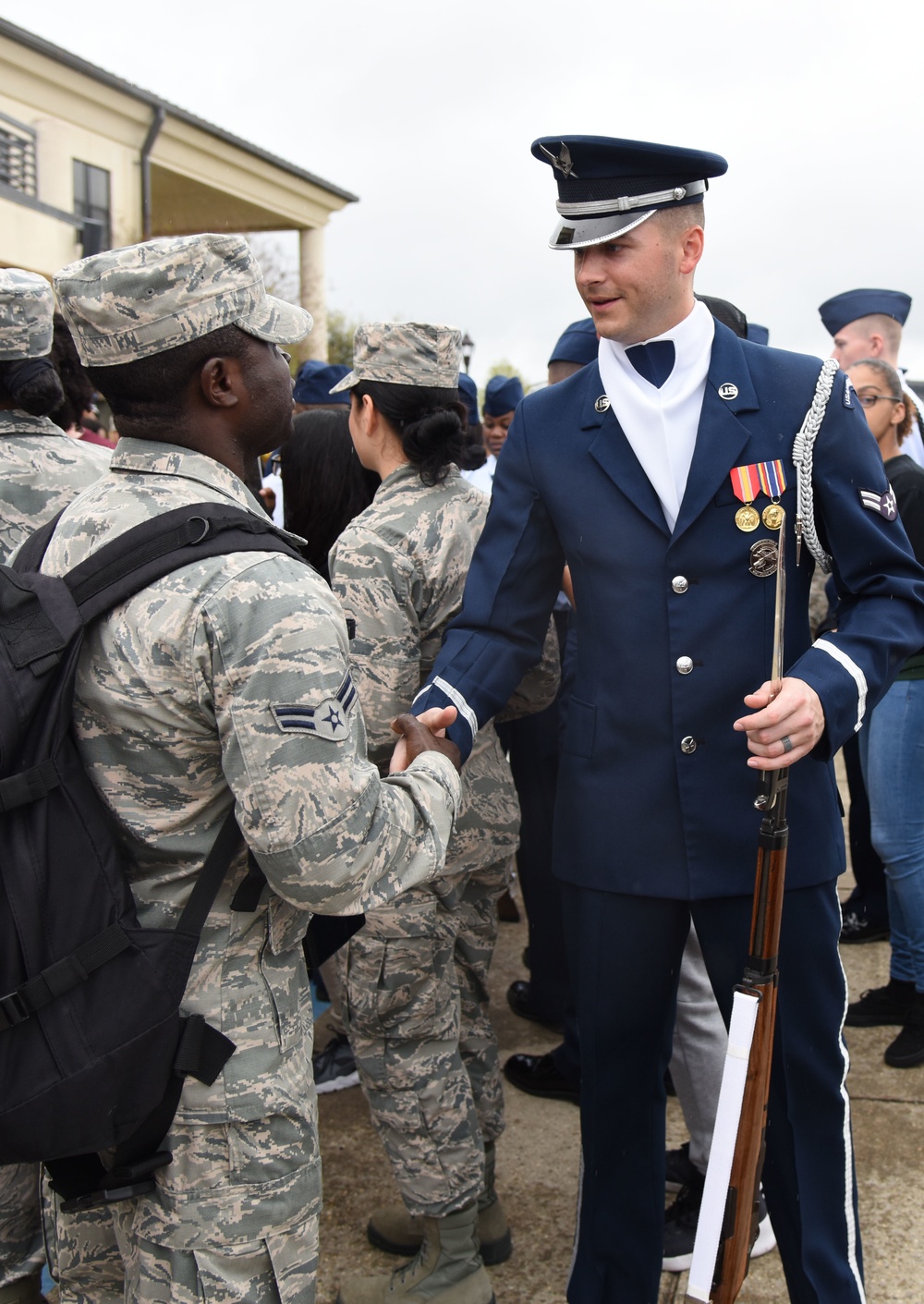 USAF Honor Guard unveils new routine