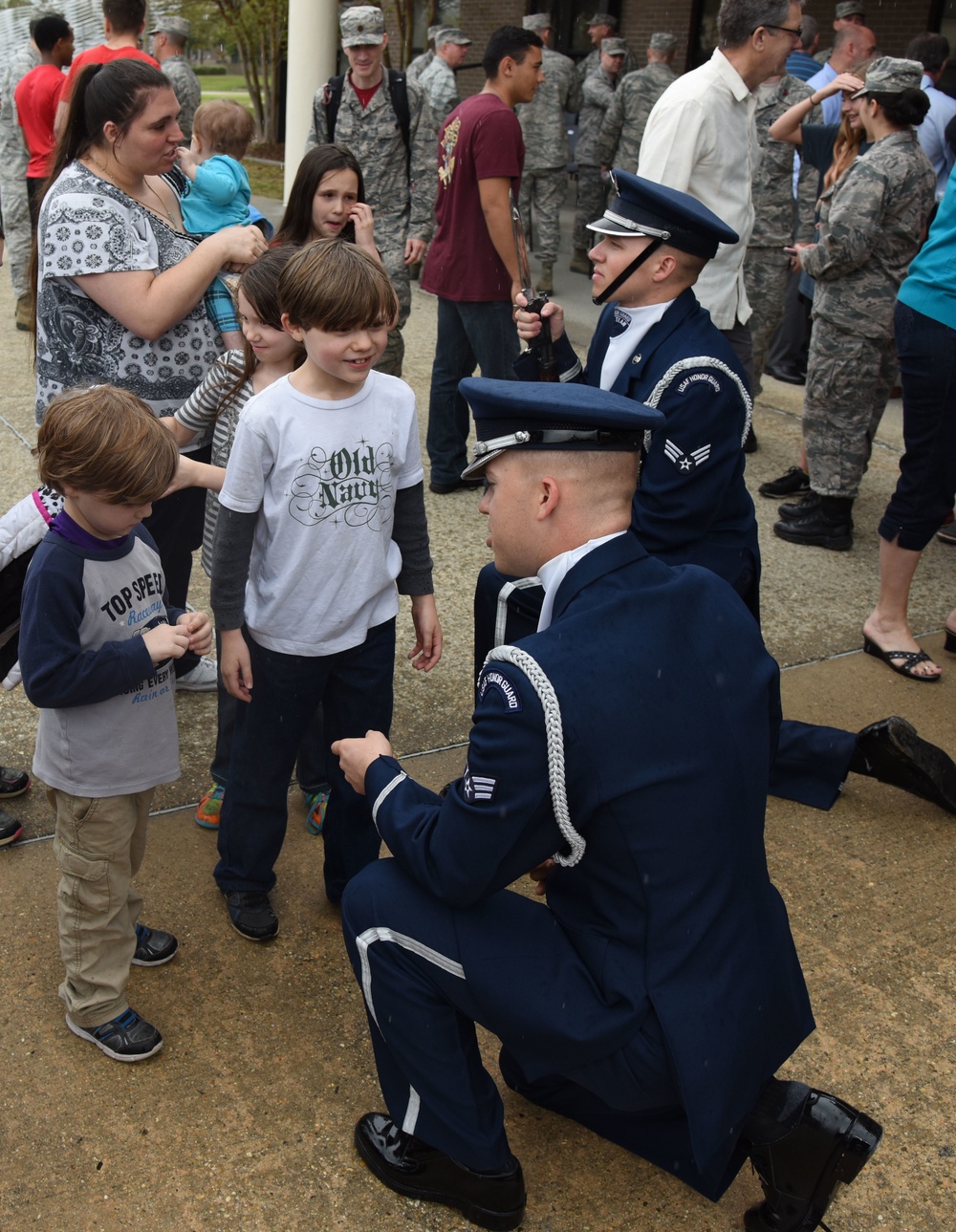 USAF Honor Guard unveils new routine