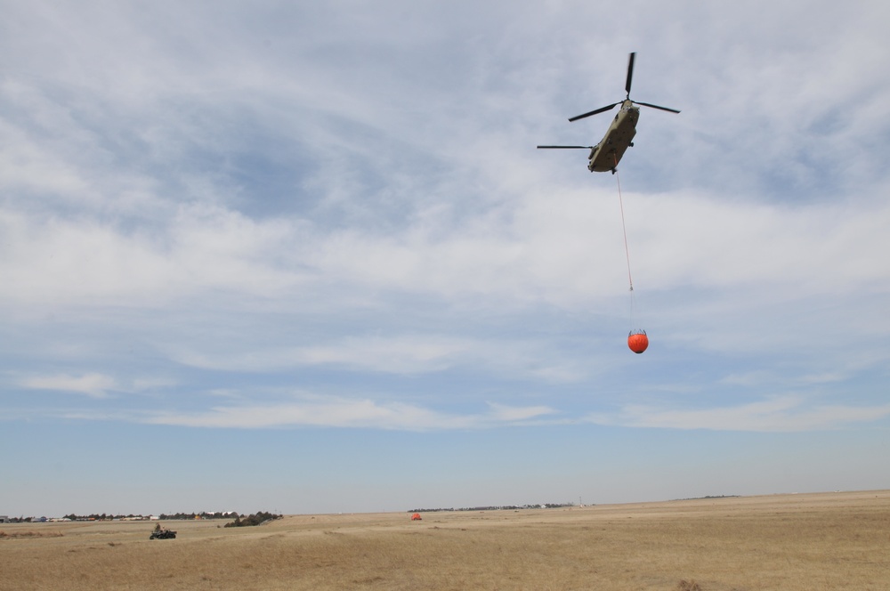 U.S. Army Reserve Aviation Command supports Wildfire Relief Efforts in Midwestern U.S.