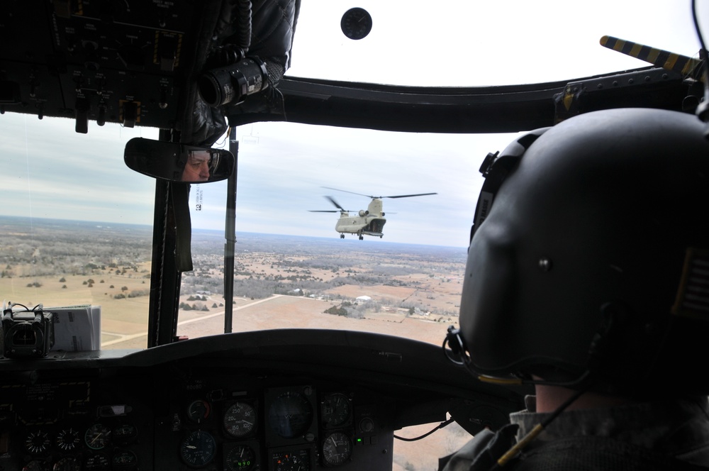 U.S. Army Reserve Aviation Command supports Wildfire Relief Efforts in the Midwestern U.S.