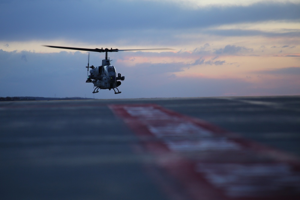 Snow or shine: HMLA-269 Marines take to the frigid skies