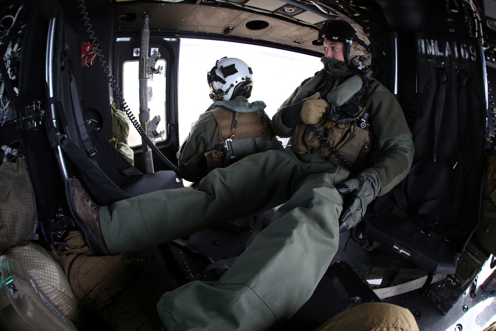 Snow or shine: HMLA-269 Marines take to the frigid skies