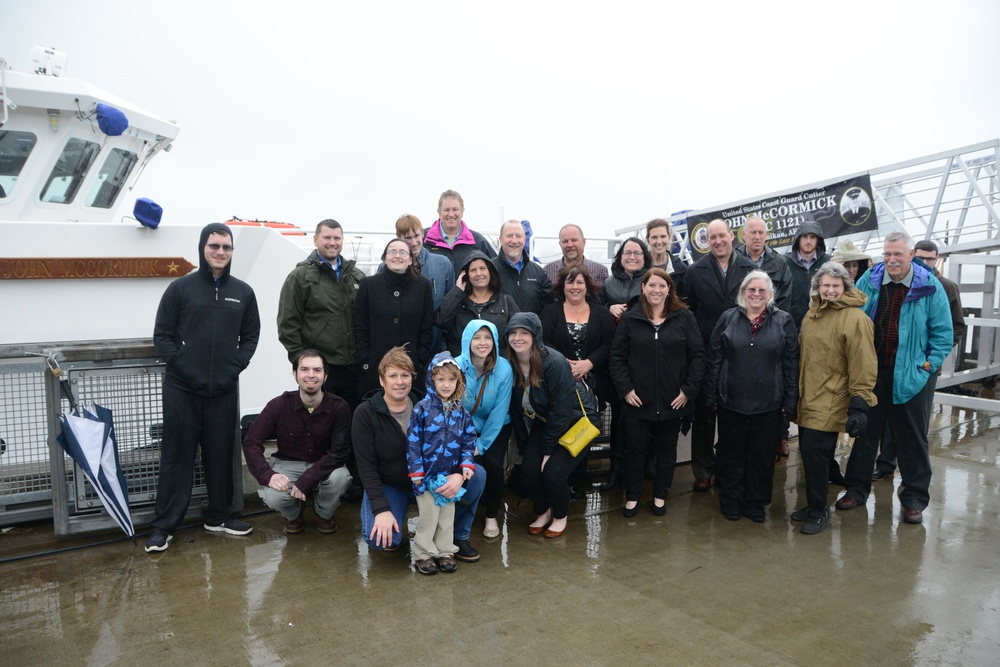 McCormick family visits USCGC John McCormick (WPC 1121)