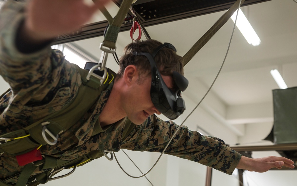 South Dakota Marine trains in South Korea for parachute operations