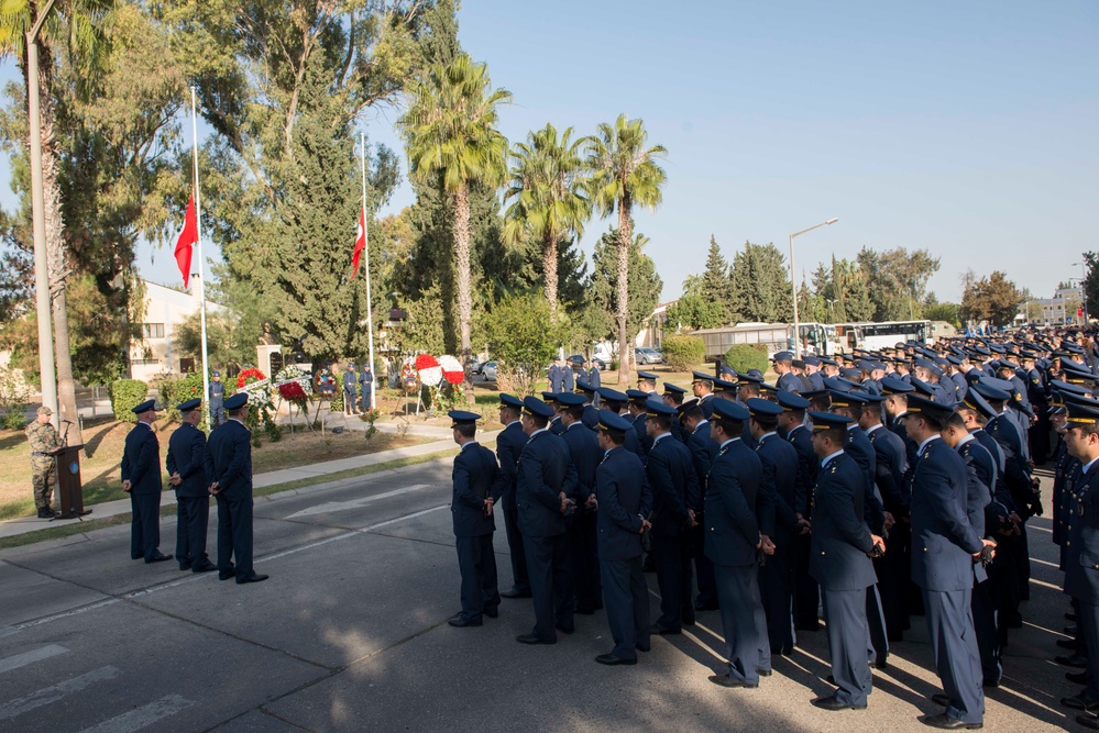 10th Tanker, 39th ABW observe Ataturk Memorial Day