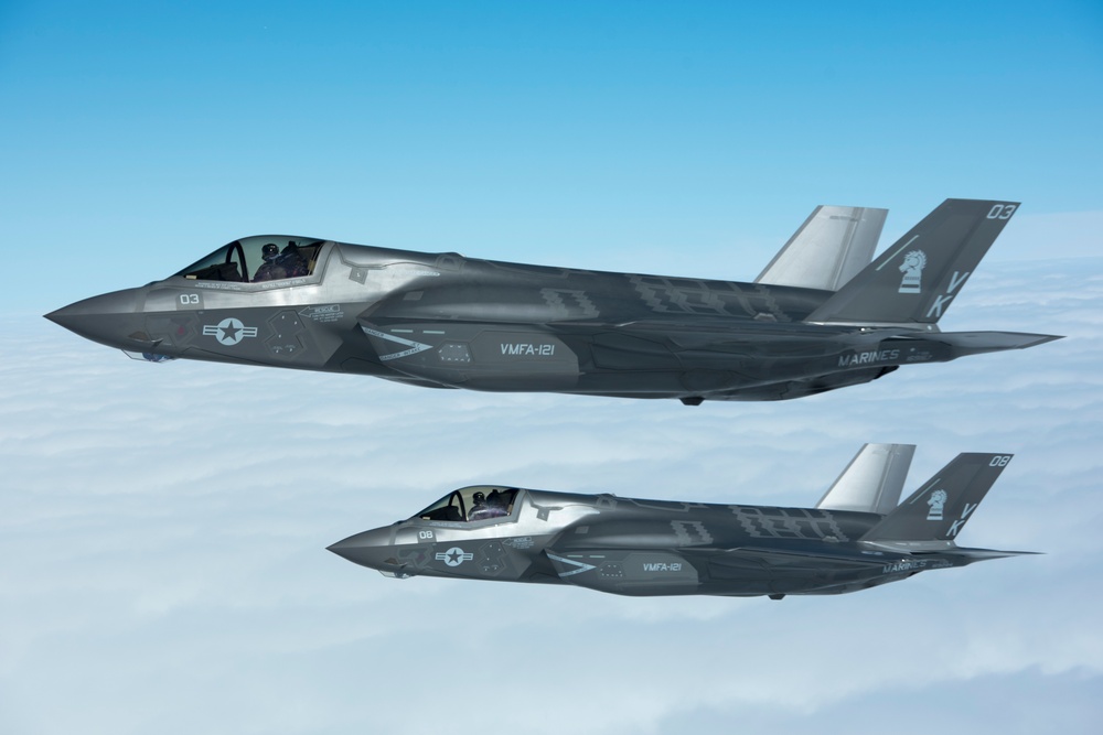 909th ARS conducts F-35 inaugural refueling