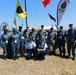 Red Lancers Pose with Australian Navy Cadets at Avalon Airshow