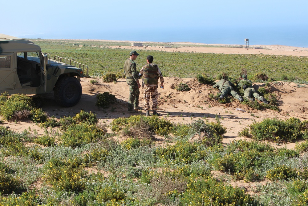 Moroccan Special Operations Conduct Reconnaissance Moroccan Special Operations Conduct Reconnaissance