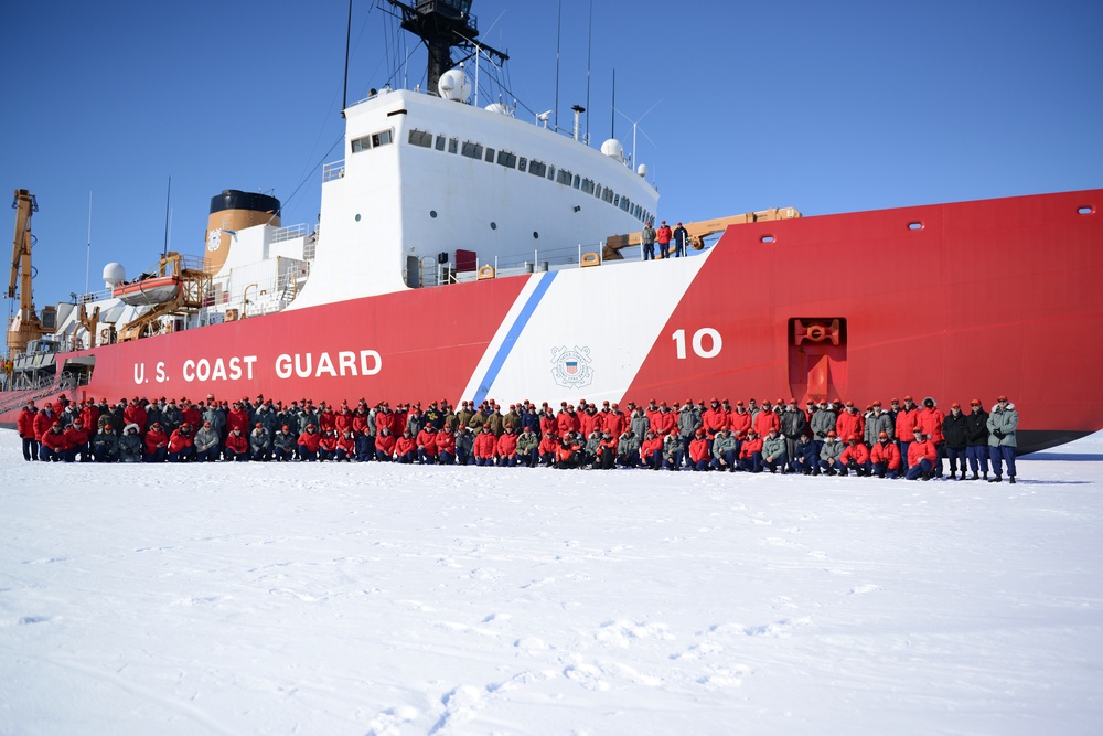 Coast Guard Cutter Polar Star Operation Deep Freeze 2017 deployment
