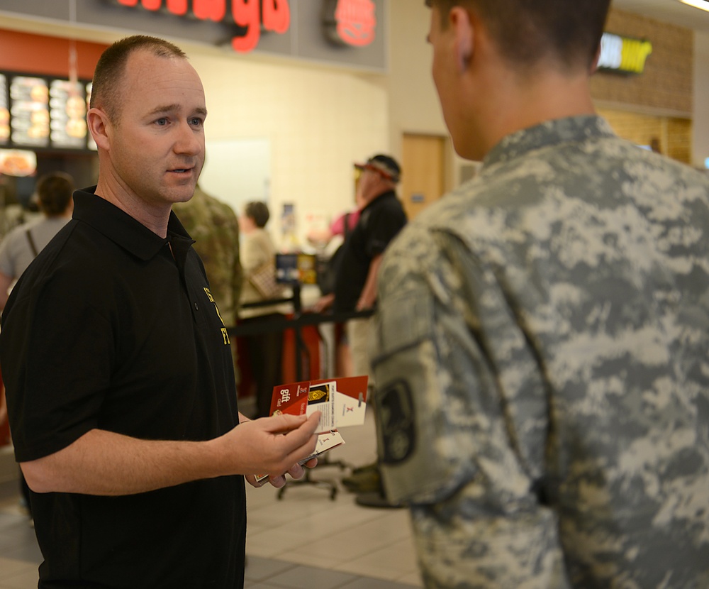 Service members receive random acts of kindness