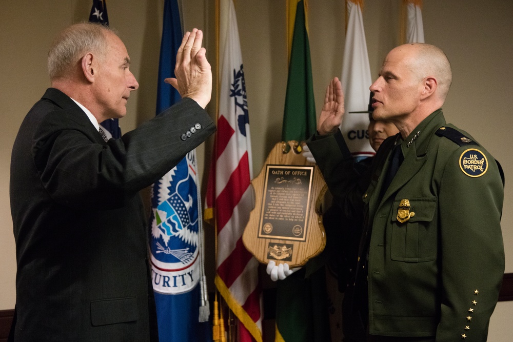 Vitiello Sworn-in as U.S. Border Patrol Chief