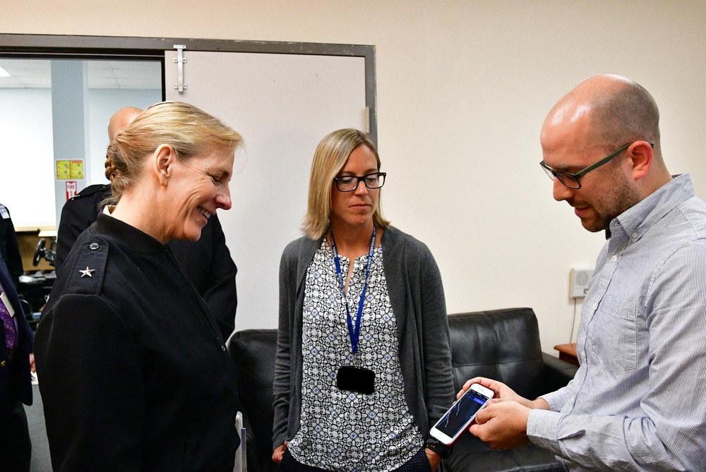 21st Century Sailor Director Visits NHRC