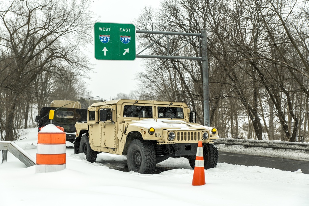 NY National Guard 53 Troop Command responds to Nor'easter