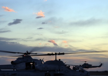 Snow or shine: HMLA-269 Marines take to the frigid skies