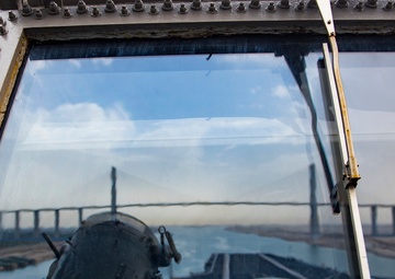 The George H.W. Bush Carrier Strike Group is deployed to the U.S. 5th Fleet area of operations conducting maritime security operations, theater security cooperation efforts and support missions for Operation Inherent Resolve.