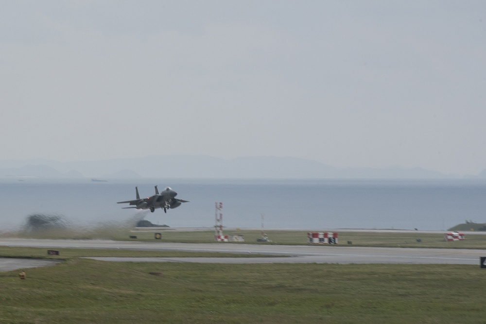 67th FS takes to the skies