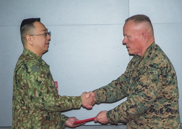 LTC Takayama Recieves Award
