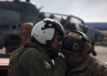 Snow or shine: HMLA-269 Marines take to the frigid skies