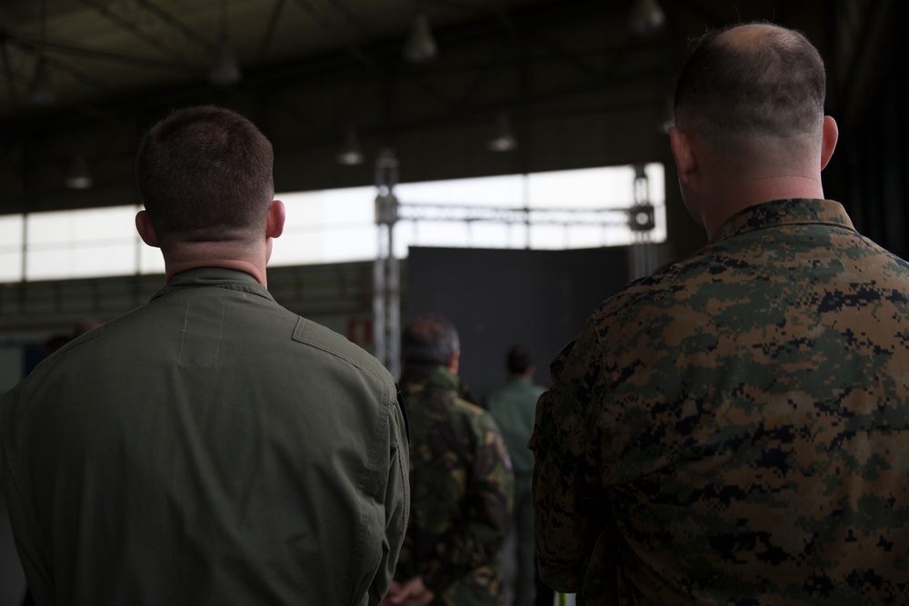 Show ‘Em What We Got: U.S. Marines participate in static display show during Real Thaw 17