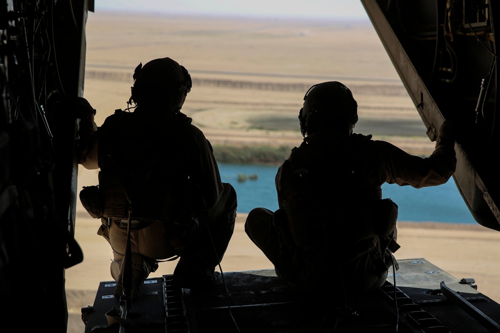 SPMAGTF hits the sky for air delivery training