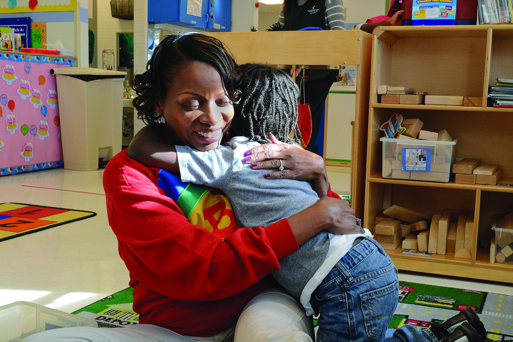 Child care provider passionate about her work