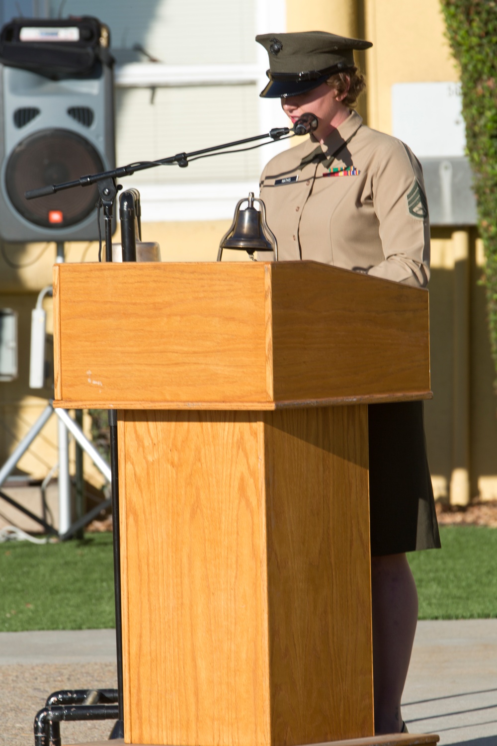Marine Corps Recruit Depot Morning Colors Ceremony