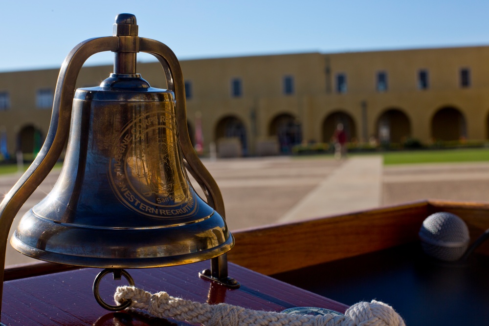 Marine Corps Recruit Depot Morning Colors Ceremony