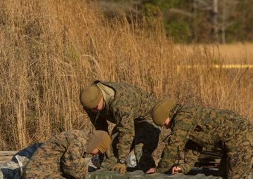 Combat Logistics Battalion 22 conducts demolitions training