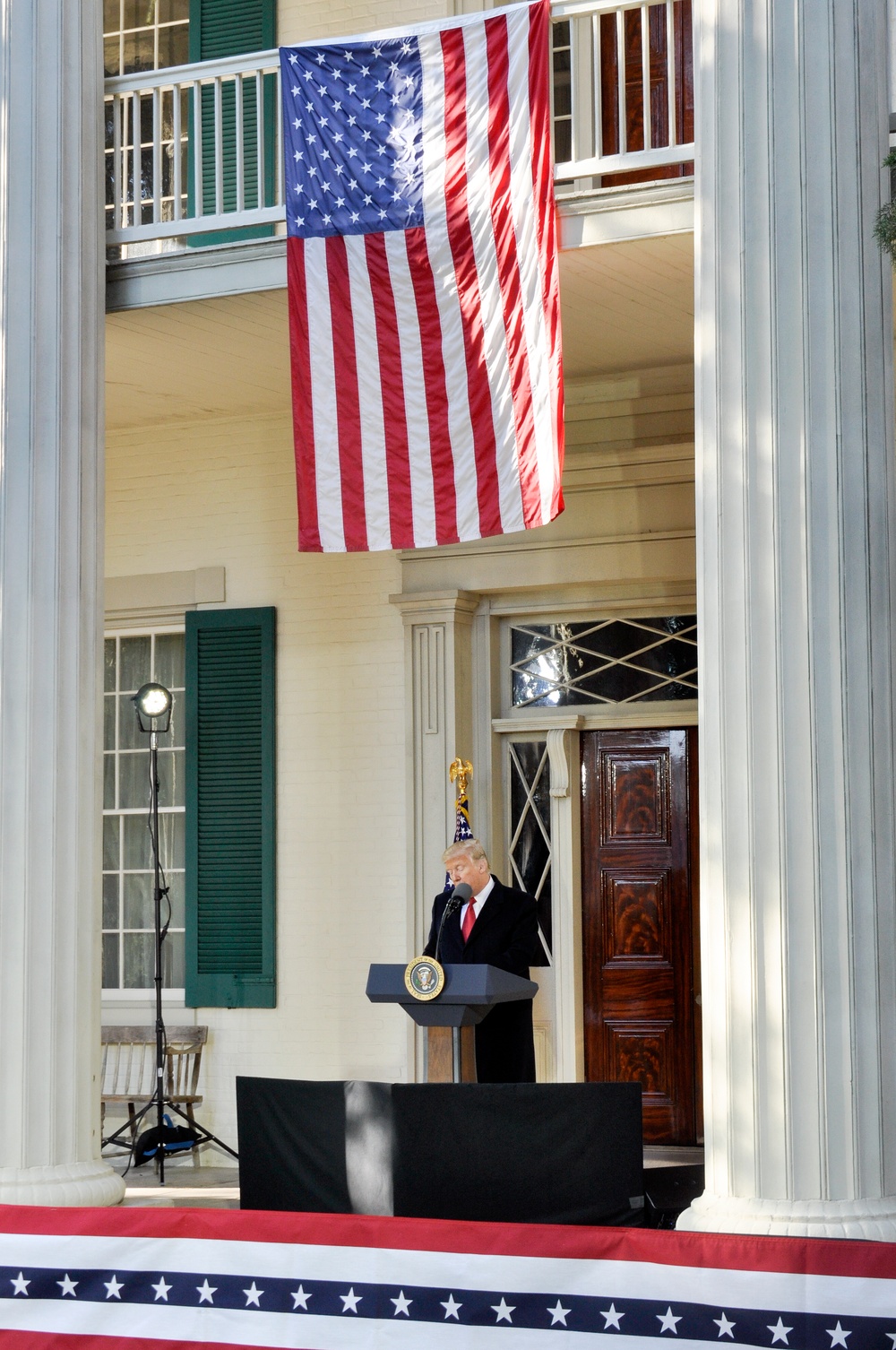 President Trump Visits the Hermitage