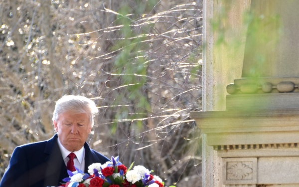 President Trump Visits the Hermitage