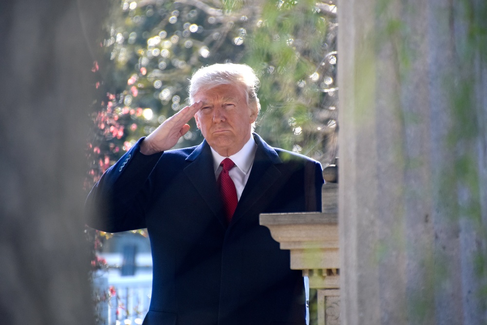 President Trump Visits the Hermitage