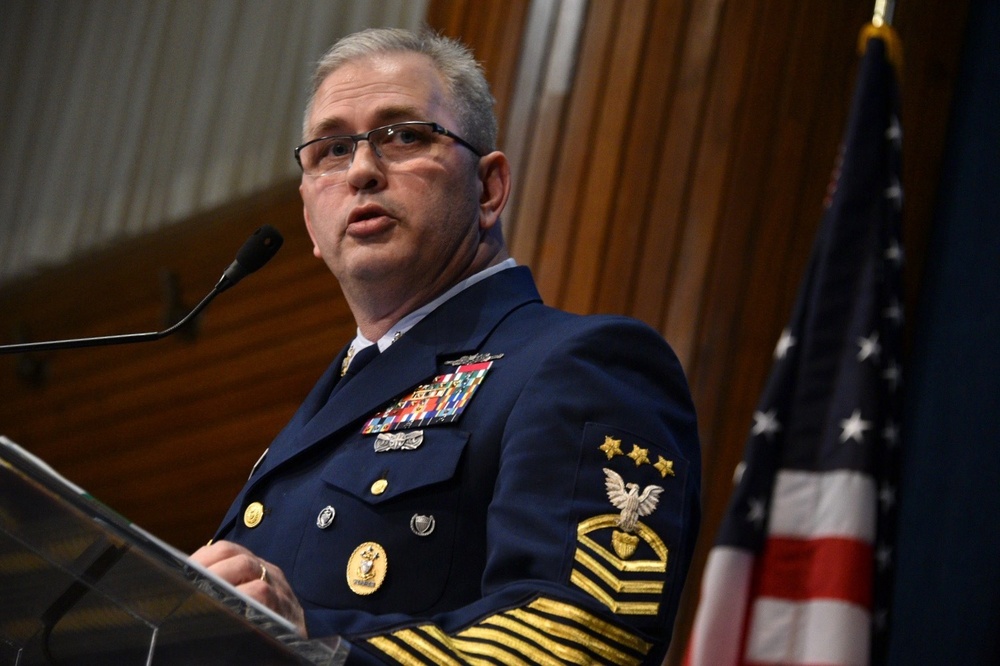 Master Chief Petty Officer of the Coast Guard Introduces Commandant