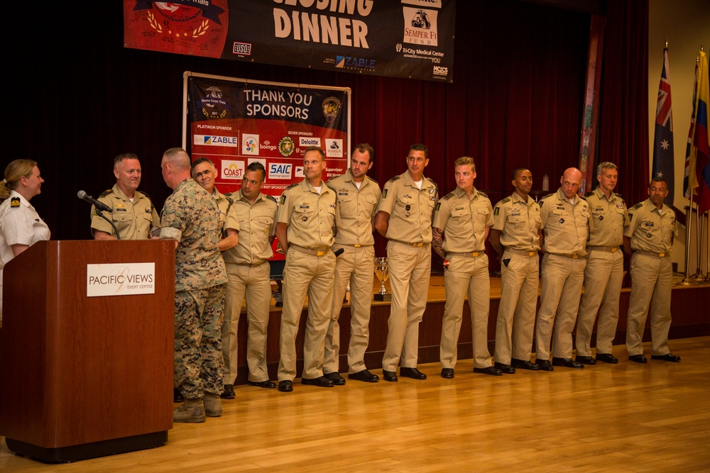 2017 Marine Corps Trials Closing Dinner