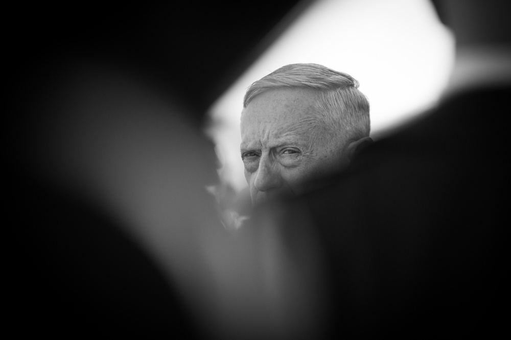SD Mattis meets with Deputy Crown Price of Saudi Arabia Mohammad bin Salman Al Saud